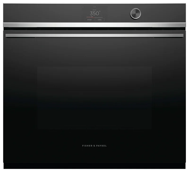 Fisher & Paykel - 4.1 cu. ft Single Wall Oven in Black - OB30SDPTDX2 Black