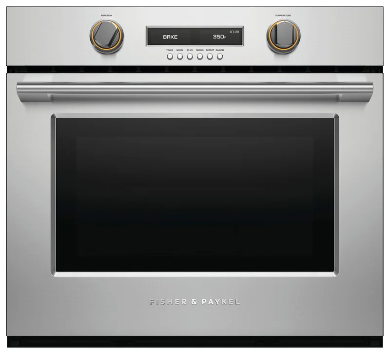Fisher Paykel - 4.1 cu. ft Single Wall Oven in Stainless - WOSV330 Stainless