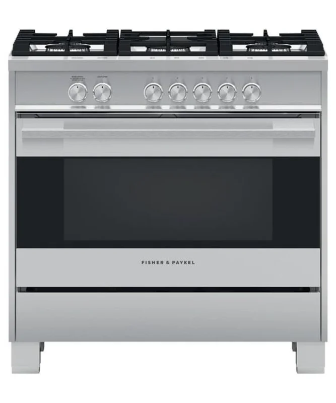 Fisher Paykel - 4.6 cu. ft Gas Range in Stainless - OR36SDG4X1 Stainless