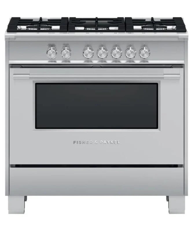 Fisher Paykel - 4.9 cu. ft Gas Range in Stainless - OR36SCG4X1 Stainless