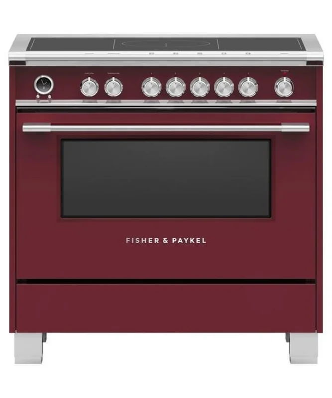Fisher Paykel - 4.9 cu. ft Induction Range in Red - OR36SCI6R1 Red