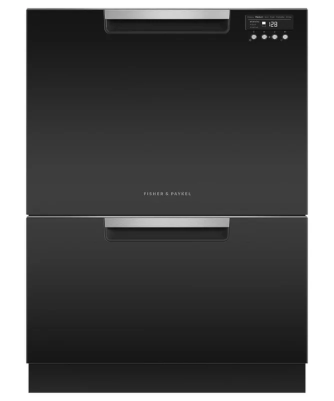 Fisher & Paykel - 42 dBA Dish Drawer Dishwasher in Black - DD24DCTB9 N Black