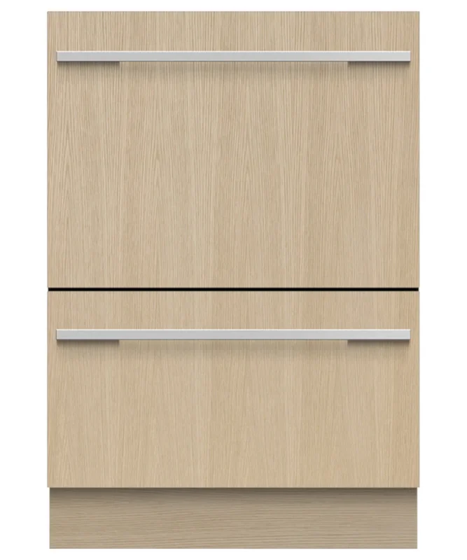 Fisher & Paykel - 43 dBA Dish Drawer Dishwasher in Panel Ready - DD24DHTI9 N Panel Ready