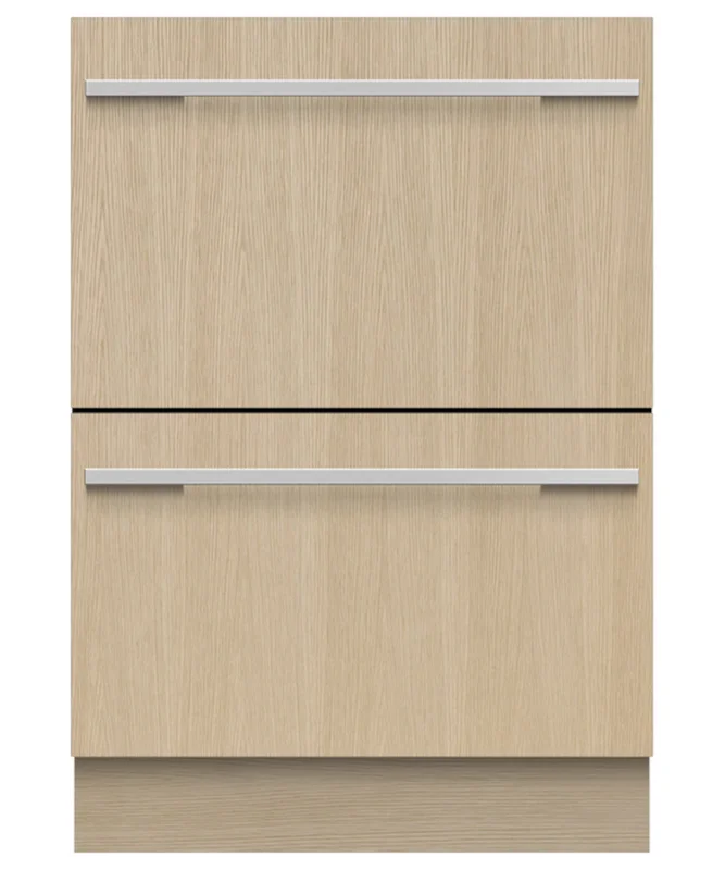 Fisher & Paykel - 43 dBA Dish Drawer Dishwasher in Panel Ready - DD24DI9 N Panel Ready