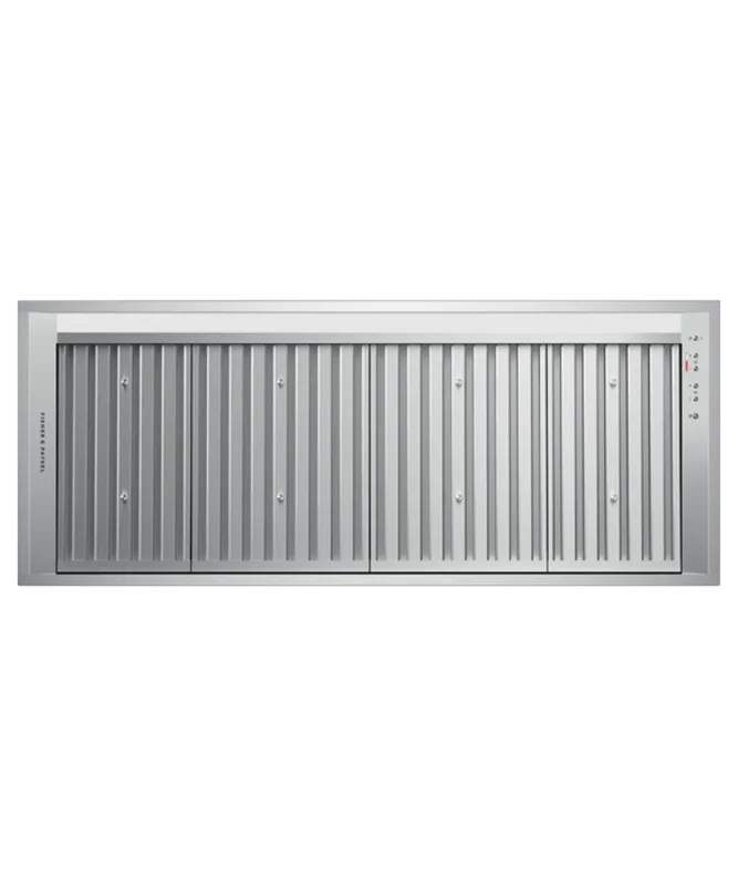 Fisher Paykel - 46.4375 Inch 1100 CFM Blower & Insert Vent in Stainless - HPB4819-12 N Stainless