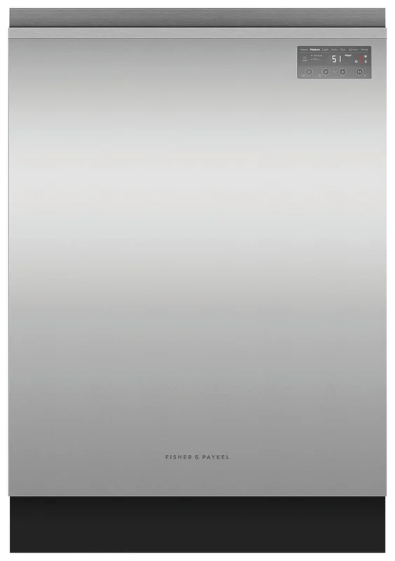 Fisher Paykel - 46 dBA Built In Dishwasher in Stainless - DW24UNT2X2 Stainless