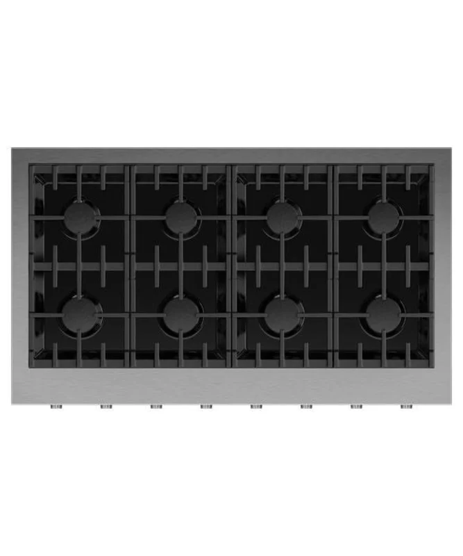 Fisher Paykel - 47.875 inch wide Gas Cooktop in Stainless - CPV3-488-L Stainless