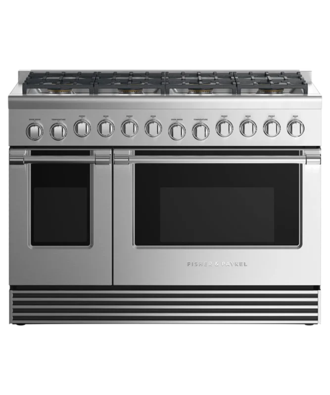 Fisher Paykel - 6.9 cu. ft Dual Fuel Range in Stainless - RDV2-488N N Stainless