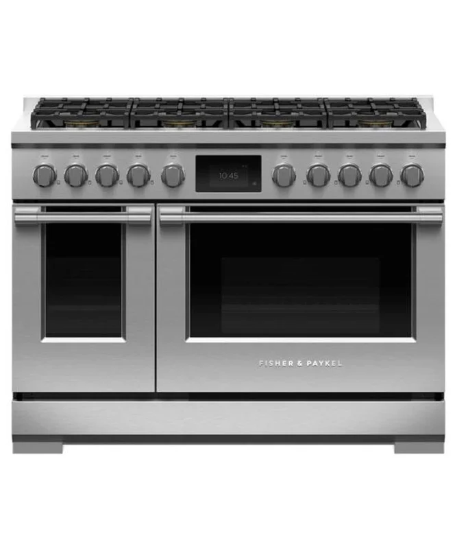 Fisher Paykel - 6.9 cu. ft Dual Fuel Range in Stainless - RDV3-488-N Stainless