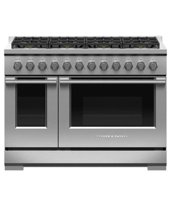 Fisher Paykel - 7.7 cu. ft Gas Range in Stainless - RGV3-488-L Stainless