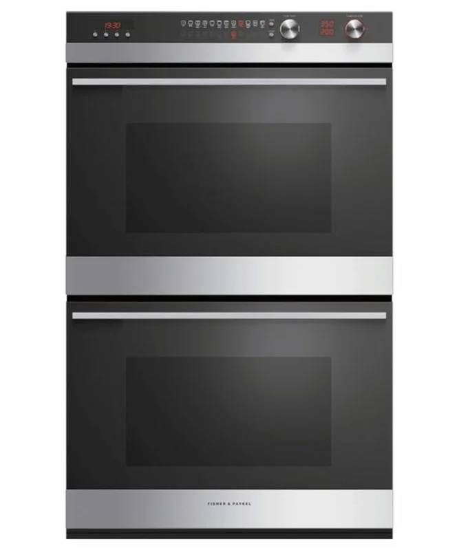 Fisher Paykel - 8.2 cu. ft Double Wall Wall Oven in Stainless - OB30DDEPX3 N Stainless