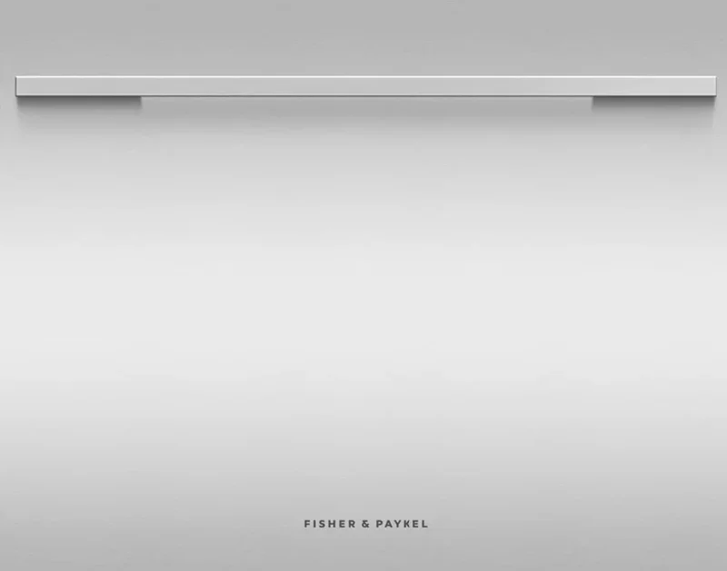 Fisher & Paykel - Square Handle Dishwasher Accessory in Stainless - ADDD24ST N Stainless