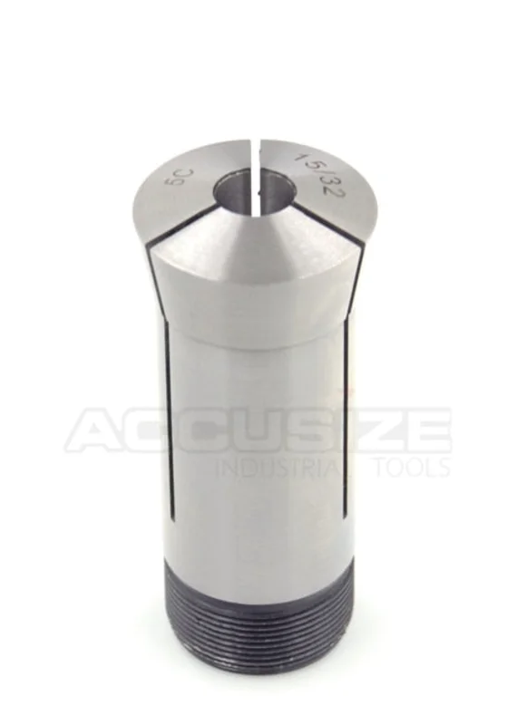 FJ50-0030, 15/32'' 5C Precision Round Collet, Hardened & Ground