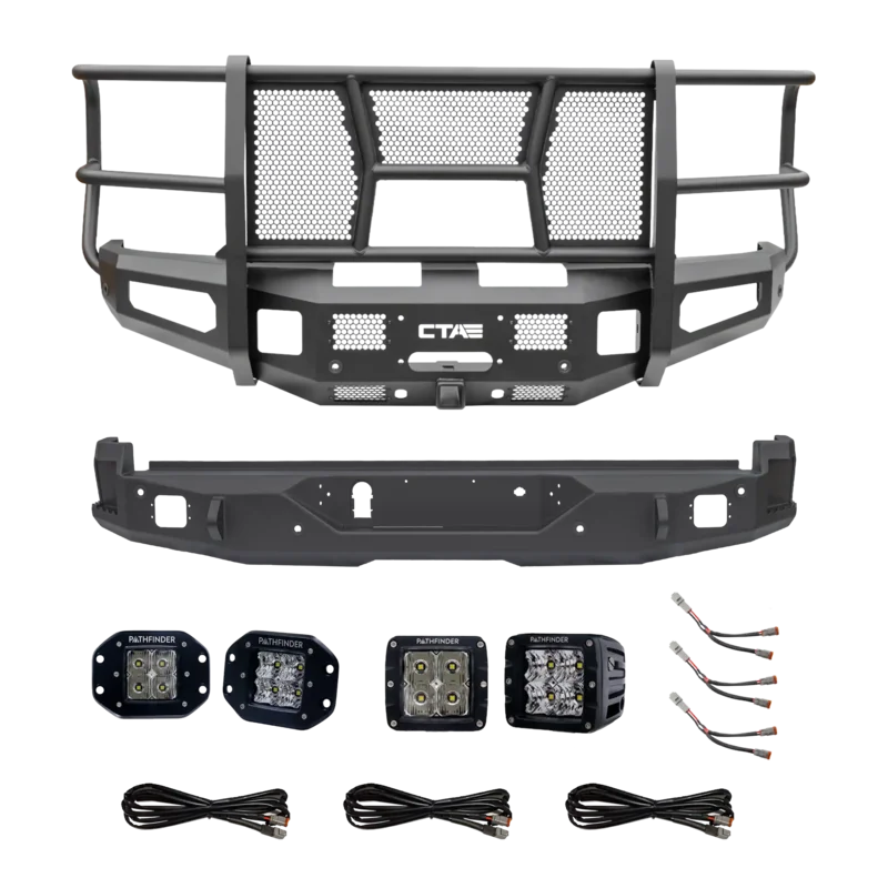 Ford F250 / F350 (2017 - 2022) Base Front & Rear Bumper - Bundle