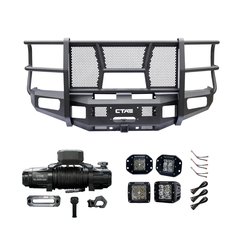 Ford F250 / F350 (2017 - 2022) Full Guard Front Bumper - Bundle