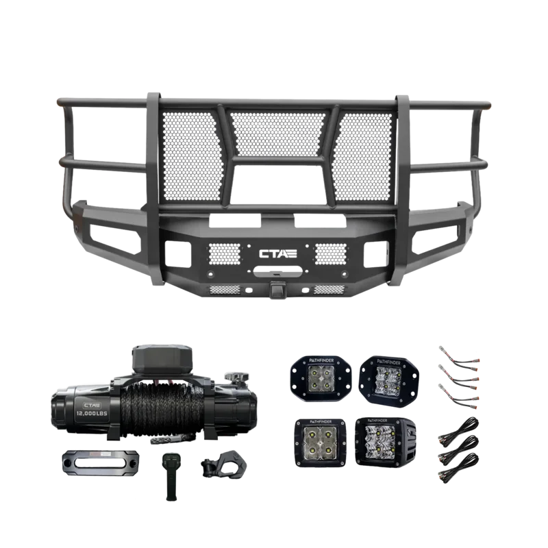 Ford F250/F350 (2023+) Full Guard Front Bumper - Bundle