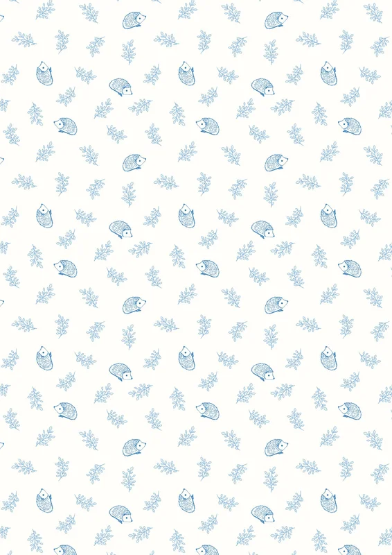 FORGET-ME-NOT LANE: Little Hedgehog-Cream (1/4 Yard)