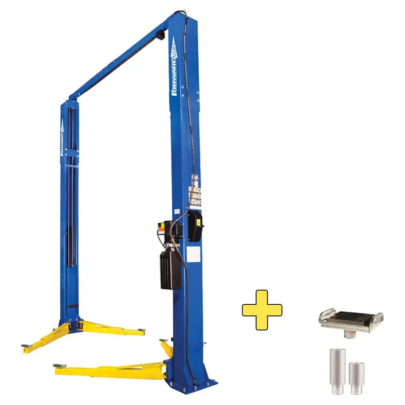 Forward Lift F12 12K Symmetric 2-Post Lift, ALI Certify, Light Duty Blue