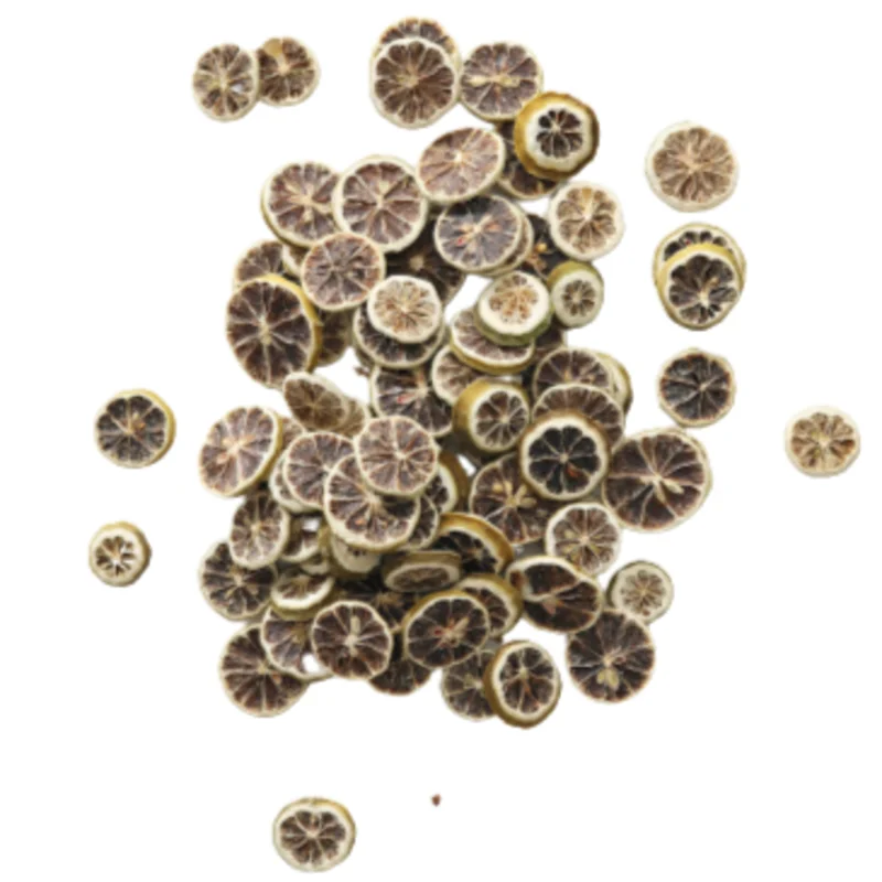 Fragrant Natural Dried Green Lemon Slices, Bag of 85