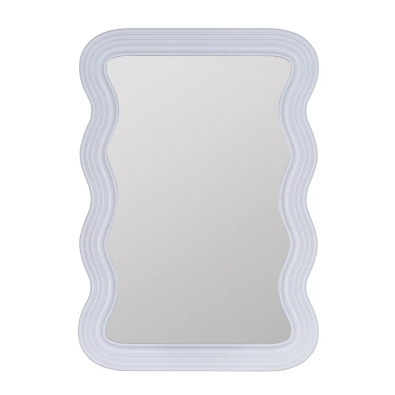 Frances Wall Mirror, White, 40" x 28"