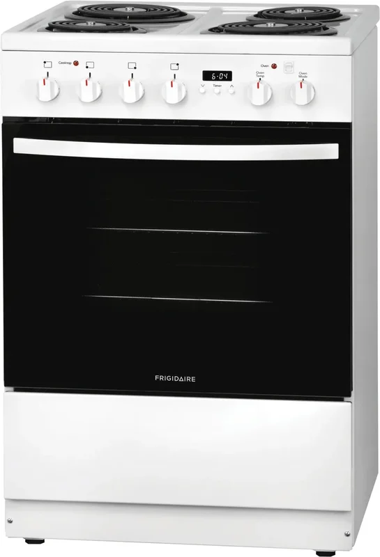 Frigidaire - 1.9 cu. ft  Electric Range in White - FCFC241CAW White