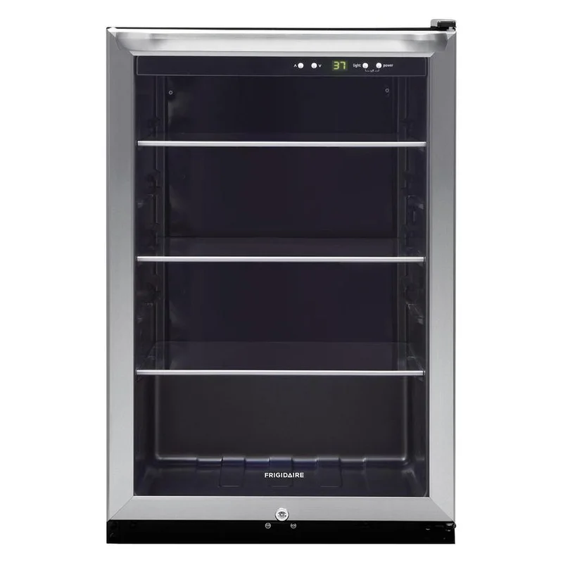 Frigidaire - 21.5 Inch 4.6 cu. ft Beverage Centre Refrigerator in Stainless - FFBC4622QS Stainless