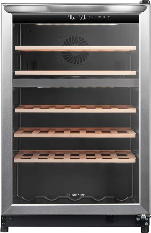 Frigidaire - 22 Inch 4.4 cu. ft Wine Fridge Refrigerator in Stainless - FRWE4626AS Stainless