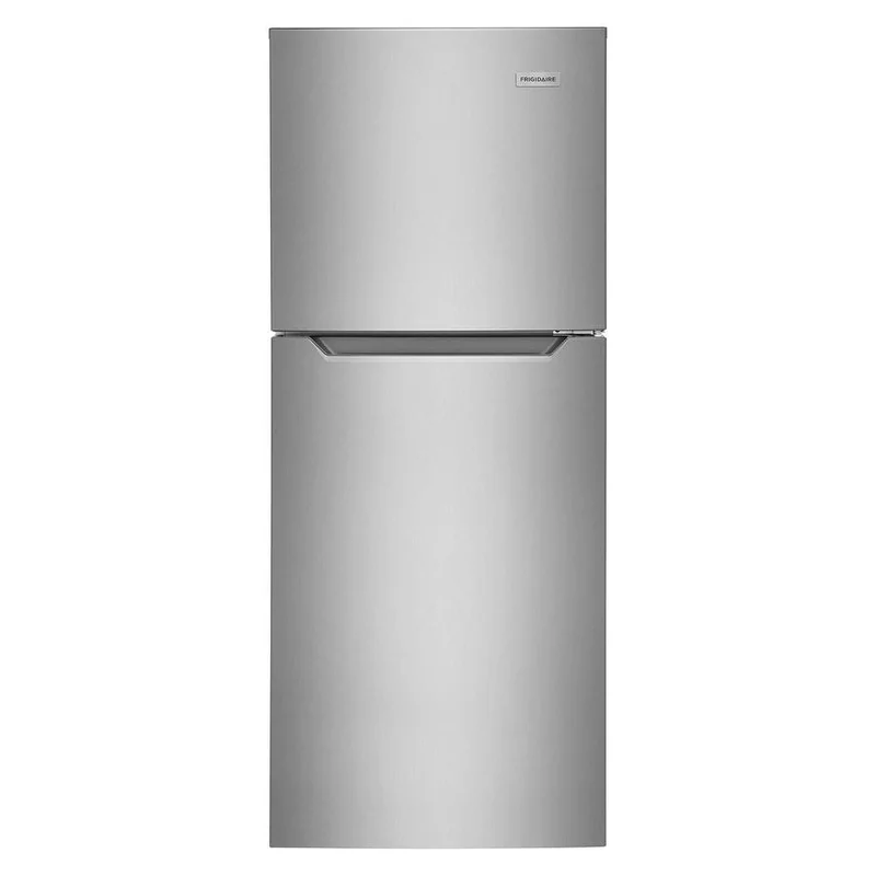 Frigidaire - 23.75 Inch 11.6 cu. ft Top Mount Refrigerator in Stainless - FFET1222UV Stainless