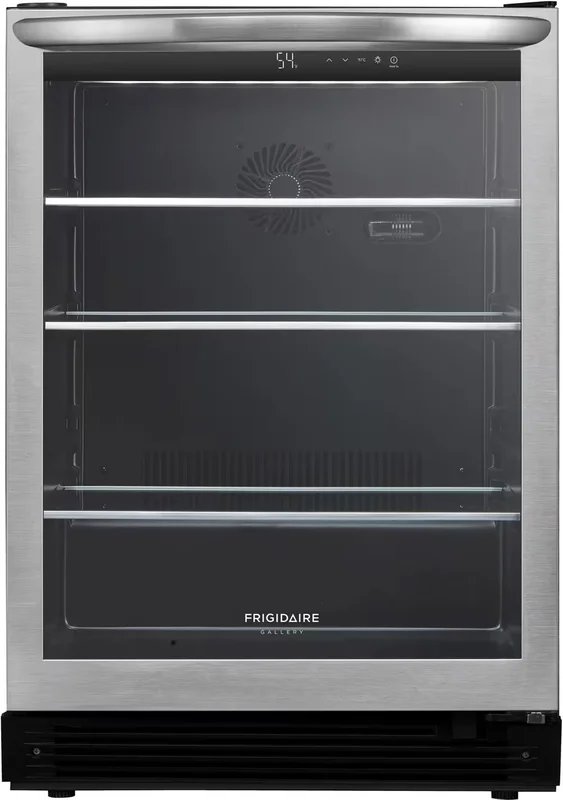 Frigidaire - 24 Inch 5.4 cu. ft Beverage Centre Refrigerator in Stainless - GRYB5426AS Stainless