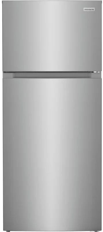 Frigidaire - 28 Inch 16.03 cu. ft Top Mount Refrigerator in Stainless - FRTE1622AS Stainless