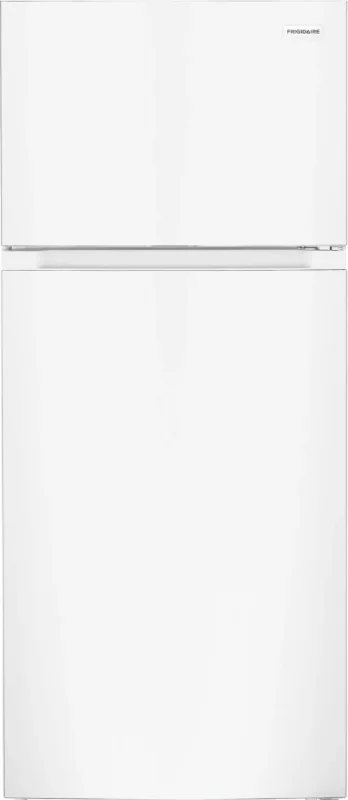 Frigidaire - 28 Inch 16.03 cu. ft Top Mount Refrigerator in White - FRTE1622AW White