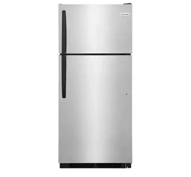Frigidaire - 28 Inch 16.3 cu. ft Top Mount Refrigerator in Stainless - FFHT1621TS Stainless
