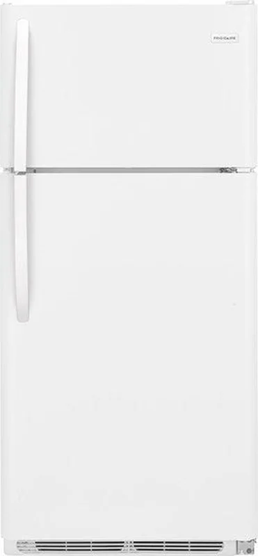 Frigidaire - 29.625 Inch 18 cu. ft Top Mount Refrigerator in White - FFTR1821TW White