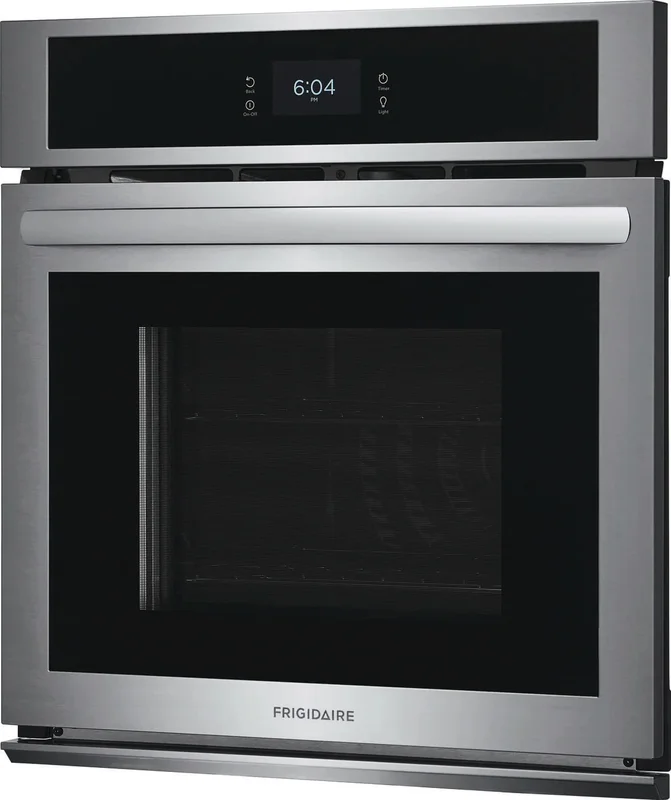Frigidaire - 3.8 cu. ft Single Wall Oven in Stainless - FCWS2727AS Stainless