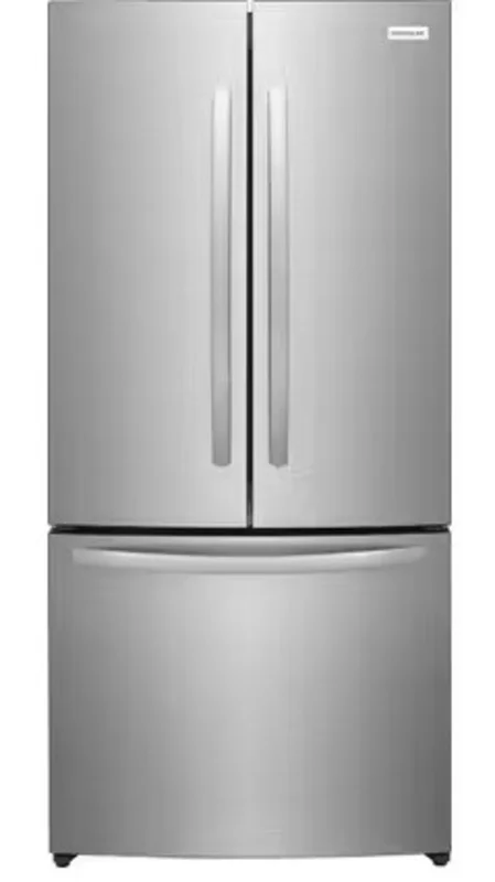 Frigidaire - 30.3 Inch 17.6 cu. ft French Door Refrigerator in Stainless - FRFG1813AV Stainless