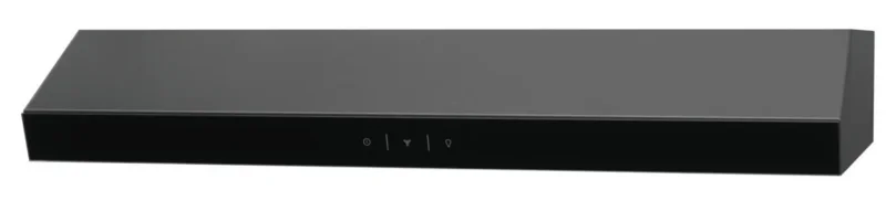 Frigidaire - 30 Inch 110 - 330 CFM Under Cabinet Range Vent in Black Stainless - FCVW3062AD Black Stainless