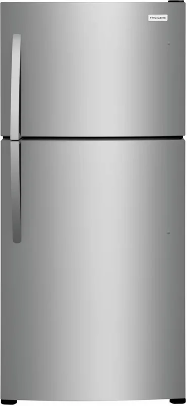 Frigidaire - 30 Inch 20 cu. ft Top Mount Refrigerator in Stainless - FFHT2022AS Stainless