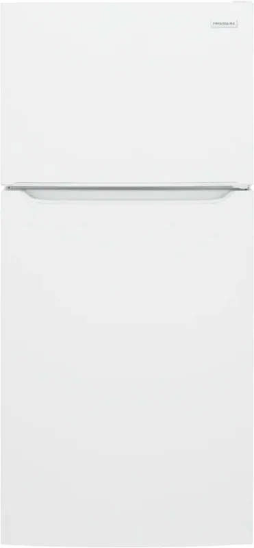 Frigidaire - 30 Inch 20 cu. ft Top Mount Refrigerator in White - FFHT2045VW White