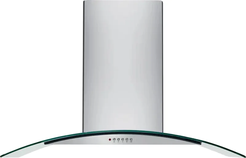 Frigidaire - 35.34375 Inch 400 CFM Wall Mount and Chimney Range Vent in Stainless - FHWC3660LS Stainless