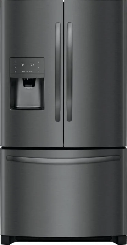 Frigidaire - 36 Inch 26.8 cu. ft French Door Refrigerator in Black Stainless - FFHB2750TD Black Stainless