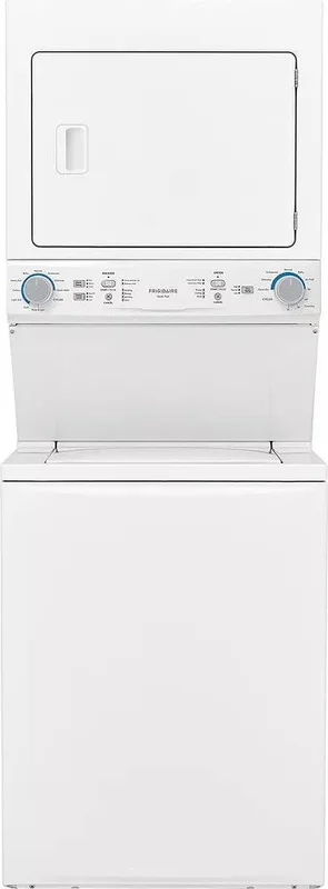 Frigidaire - 4.5 Cu. Ft. Washer and 5.5 Cu. Ft. Dryer Combo All-In-One Combo in White - FLCE752CAW White
