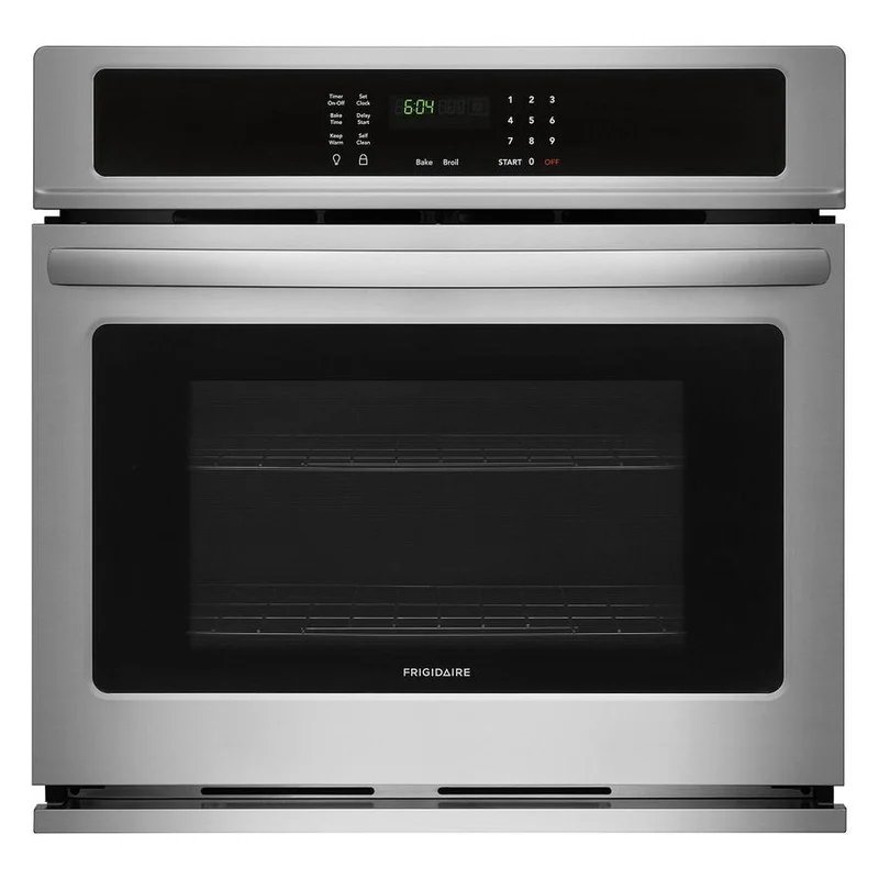 Frigidaire - 4.6 cu. ft Single Wall Oven in Stainless Steel - FFEW3026TS Stainless