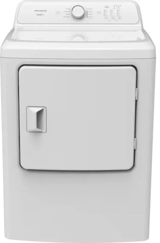 Frigidaire - 49.98 cu. Ft Vented Electric Dryer in White - FLVE700CAW White