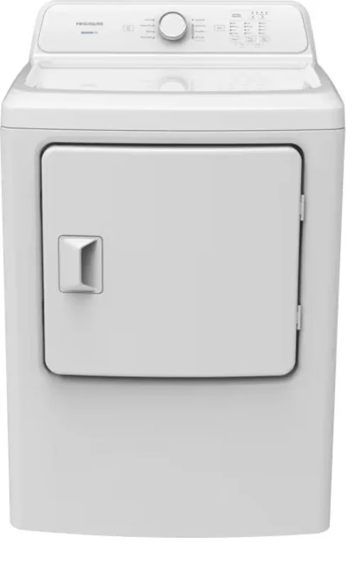 Frigidaire - 49.98 cu. Ft  Vented Gas Dryer in White - FLVG7000AW White