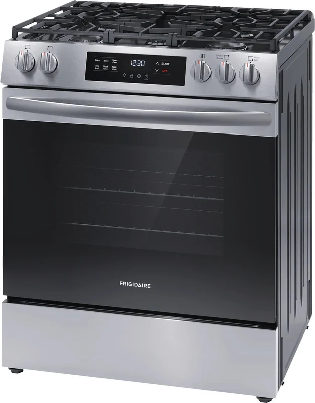 Frigidaire - 5.1 cu. ft Gas Range in Stainless - FCFG3062AS Stainless