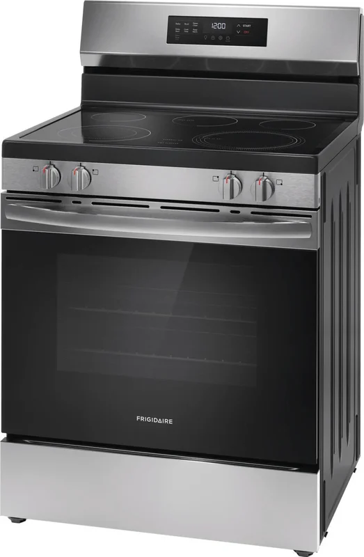 Frigidaire - 5.3 cu. ft Electric Range in Stainless - FCRE306CAS Stainless