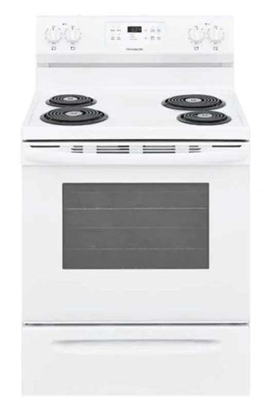 Frigidaire - 5.3 cu. ft Electric Range in White - CFEF3016VW White