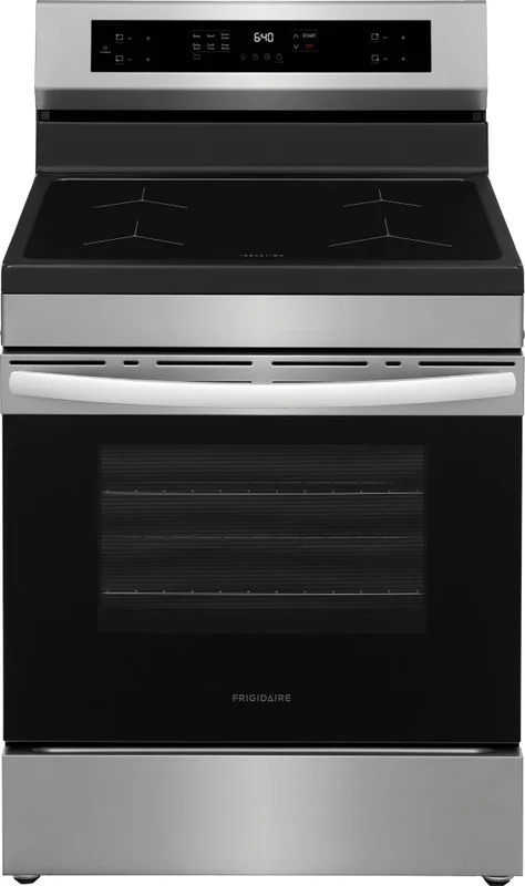 Frigidaire - 5.3 cu. ft Induction Range in Stainless - FCRI306CAS Stainless