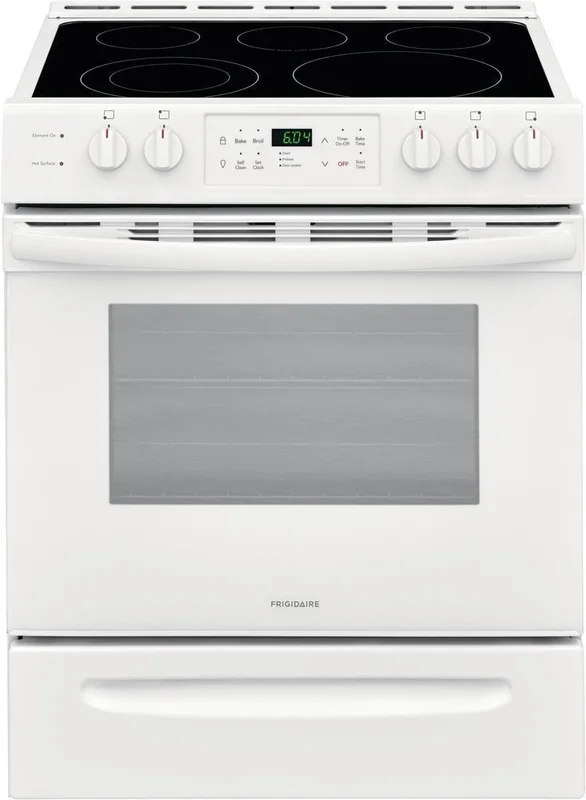 Frigidaire - 5 cu. ft Electric Range in White - CFEH3054UW White