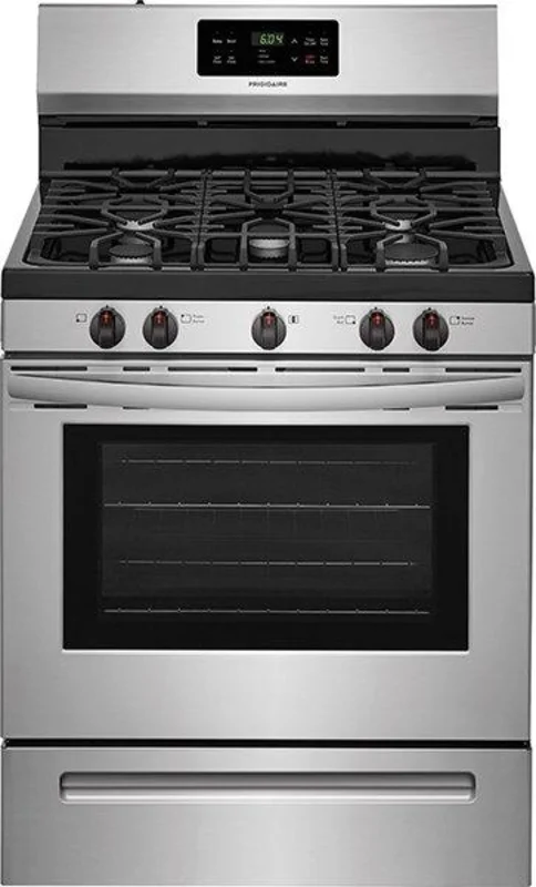 Frigidaire - 5 cu. ft Gas Range in Stainless - FFGF3054TS - FFGF3054TS Stainless